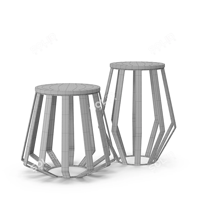 Modern DOLFI Coffee Tables 3D model image 2