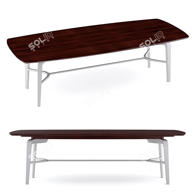 Blade: Sleek and Stylish Table 3D model image 1