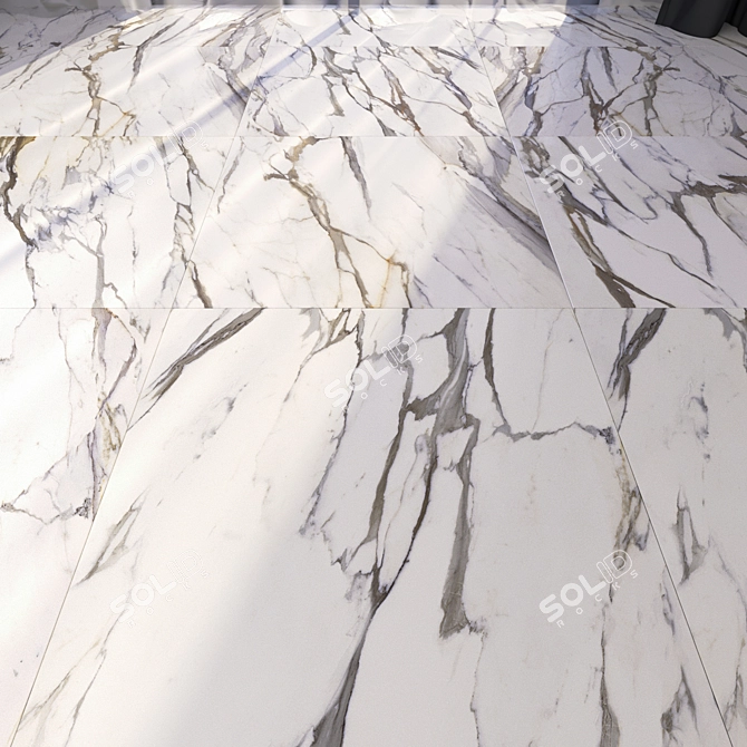 Luxury Marble Floor Collection 3D model image 1