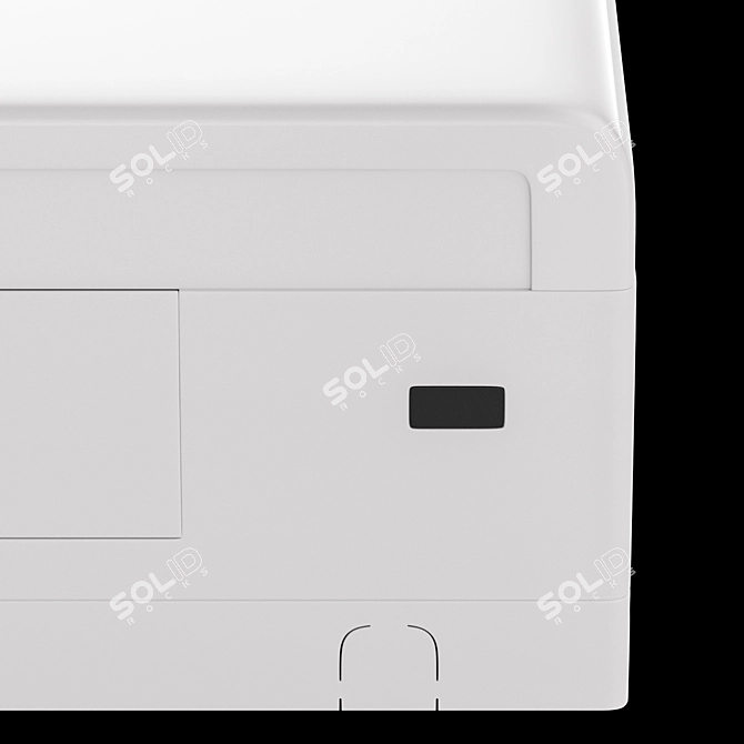 Toshiba RAS-07S3KHS-EE Air Conditioner 3D model image 2