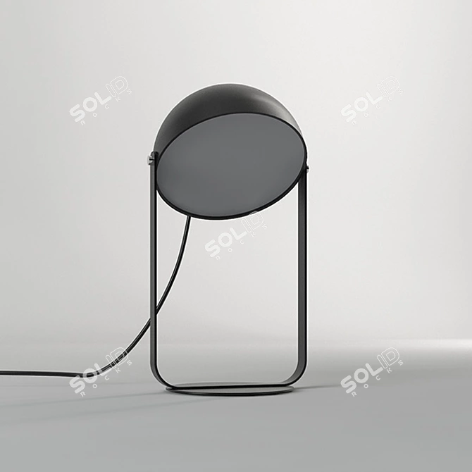 Sophisticated VIOKEF LED Table Lamp 3D model image 1