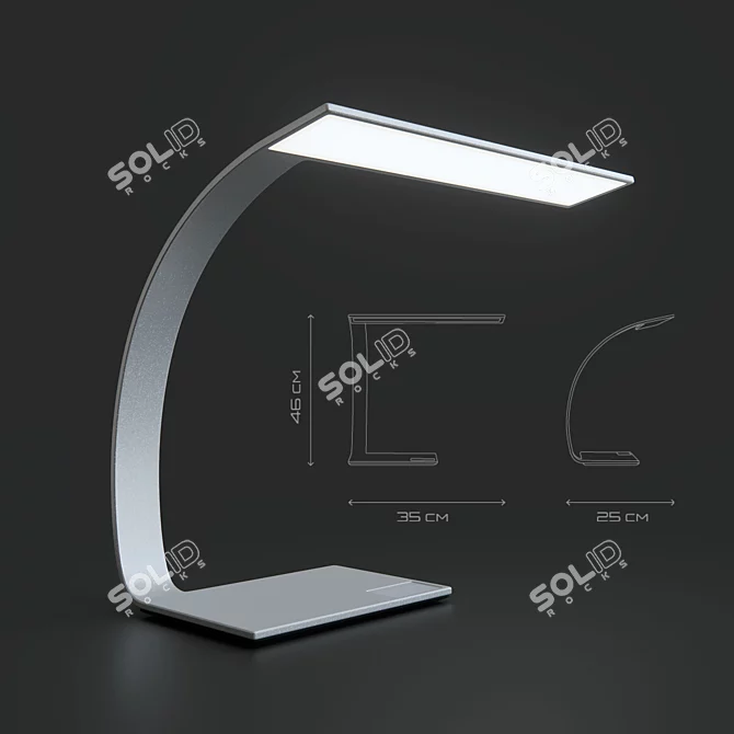 Bork L 781: Sleek LED Desk Lamp 3D model image 1