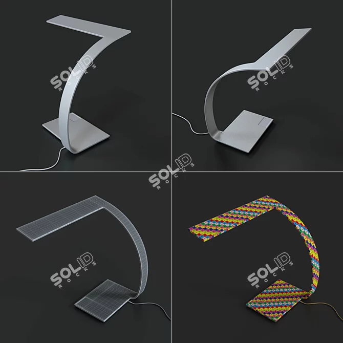 Bork L 781: Sleek LED Desk Lamp 3D model image 3