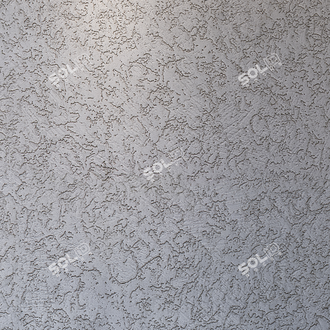 Seamless Plaster Texture 3D model image 3