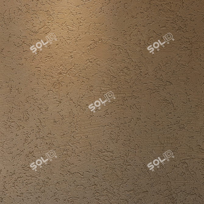 Seamless Plaster Texture 3D model image 3