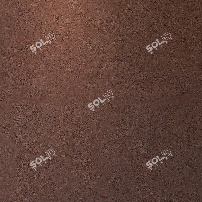 Seamless Dark Plaster Texture 878 3D model image 3