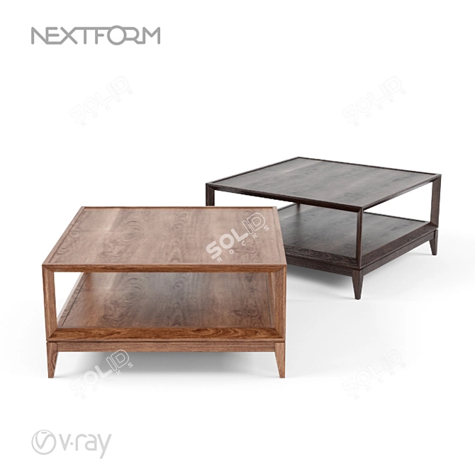 Toscana Nextform Coffee Table 3D model image 1