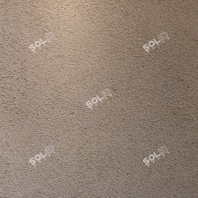 Seamless High-Resolution Plaster Texture 3D model image 3