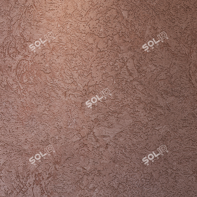 Seamless High-Resolution Plaster Texture 3D model image 3