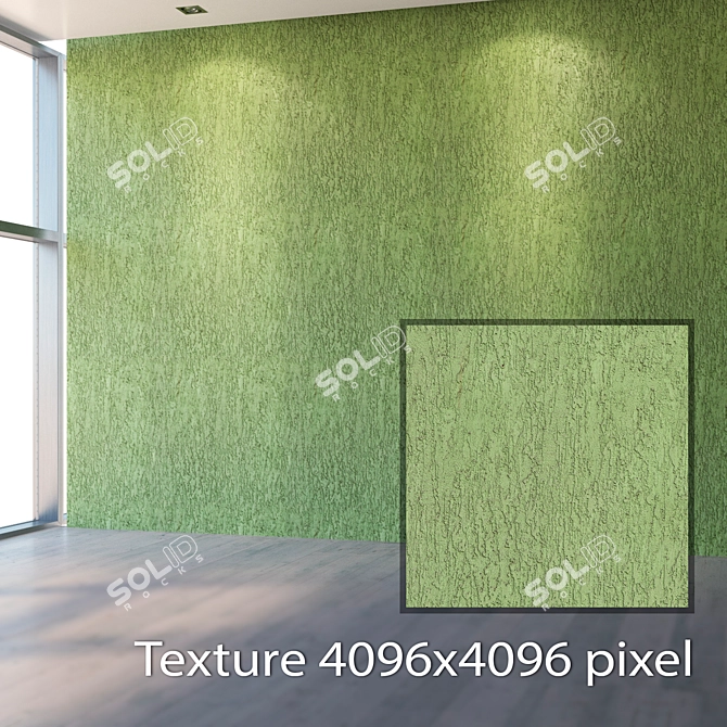 Seamless Plaster Texture - High Resolution 3D model image 2