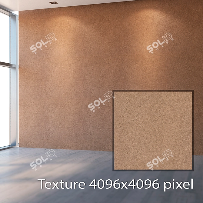 Title: Seamless Plaster Texture Set 3D model image 2