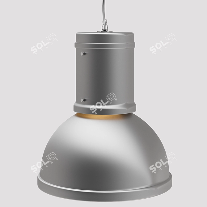 Modern 3DMax Suspension Lamp 3D model image 2