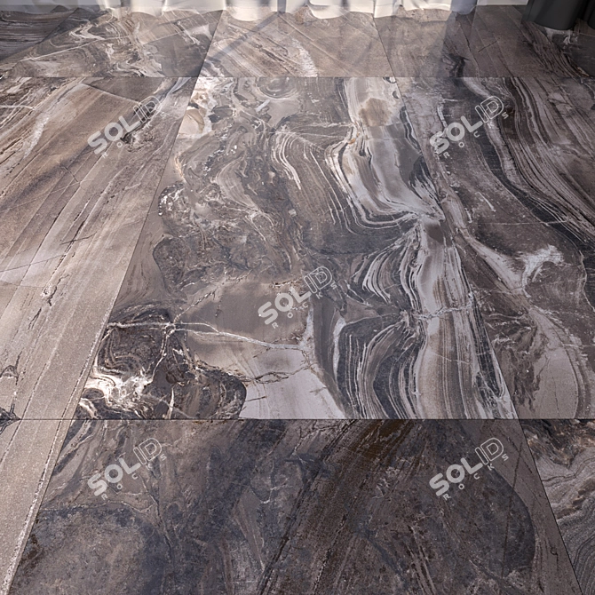 Elegant HD Marble Floor 3D model image 1