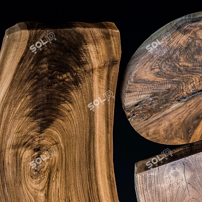 Rustic Slab Countertop Kit 3D model image 3