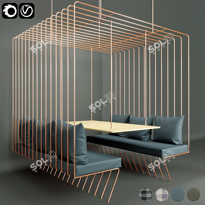 Infibond Multi-Purpose Cloth: Restaurant & Office 3D model image 1
