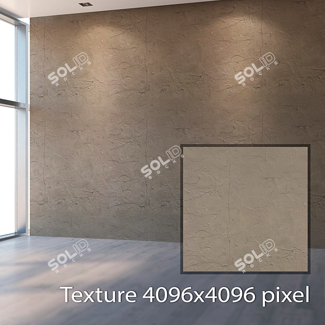 Seamless Plaster Texture | High Resolution & Detail 3D model image 2