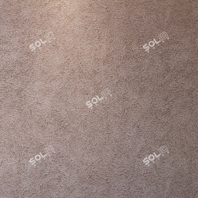 Seamless High-Resolution Plaster Texture 3D model image 3