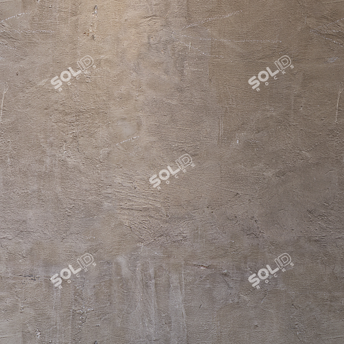 Seamless Plaster Texture 3D model image 3