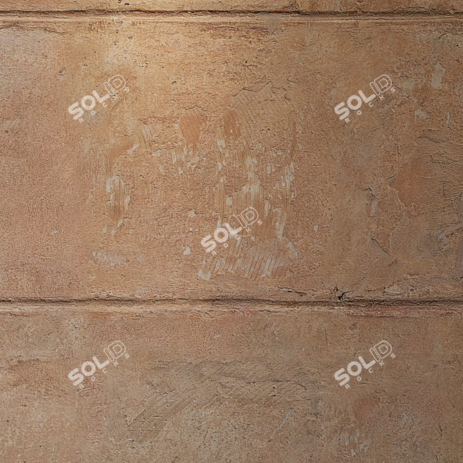 Title: Seamless High-Resolution Plaster Texture 3D model image 3