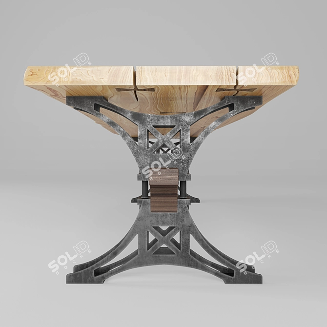 Skandinawe A-STEPHENSON Dining Table 3D model image 2