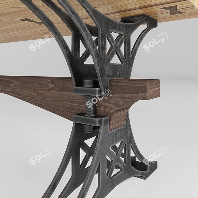 Skandinawe A-STEPHENSON Dining Table 3D model image 3