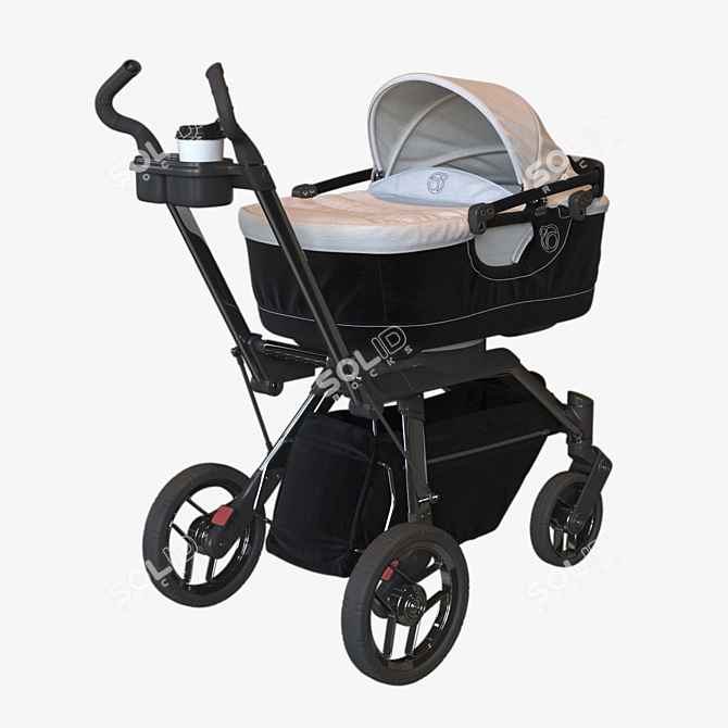 Orbit Baby G3: Innovative Baby Stroller 3D model image 1