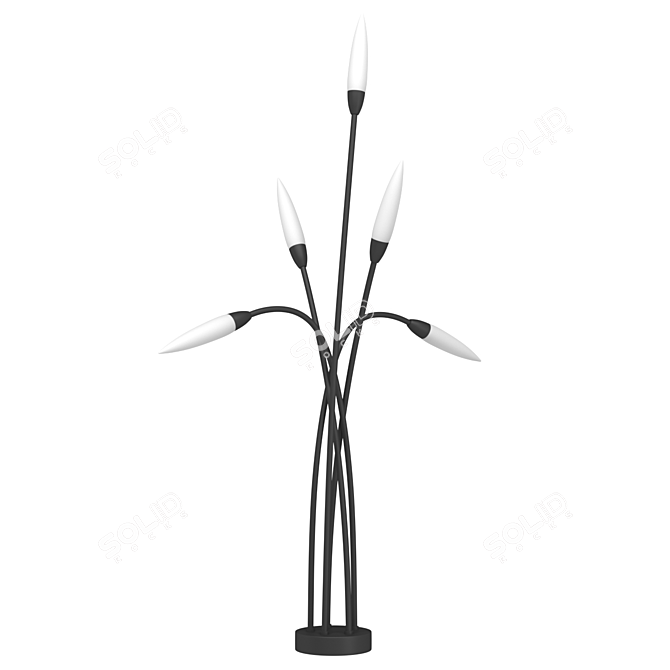 ESPIGA Street Light 6547 - Elegant and durable outdoor lighting 3D model image 1