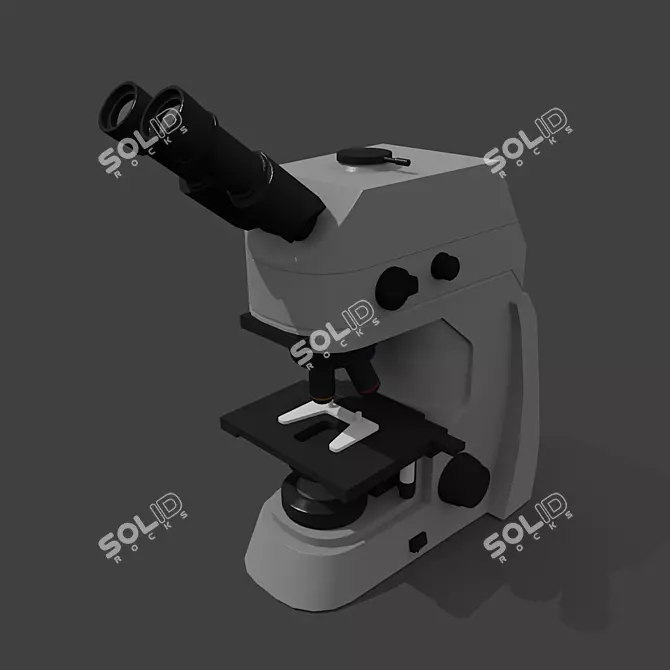 Compact Microscope 3D model image 2