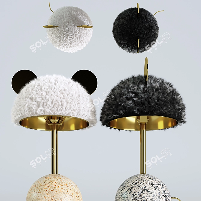 Modern Minos Table Lamps: Elegant and Stylish 3D model image 2