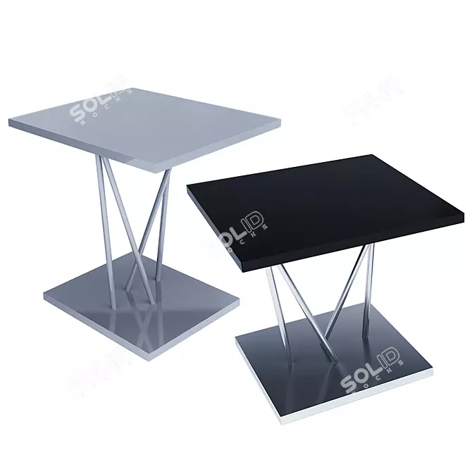 Stylish Coffee Table: Bontempi Casa Ginger 3D model image 1