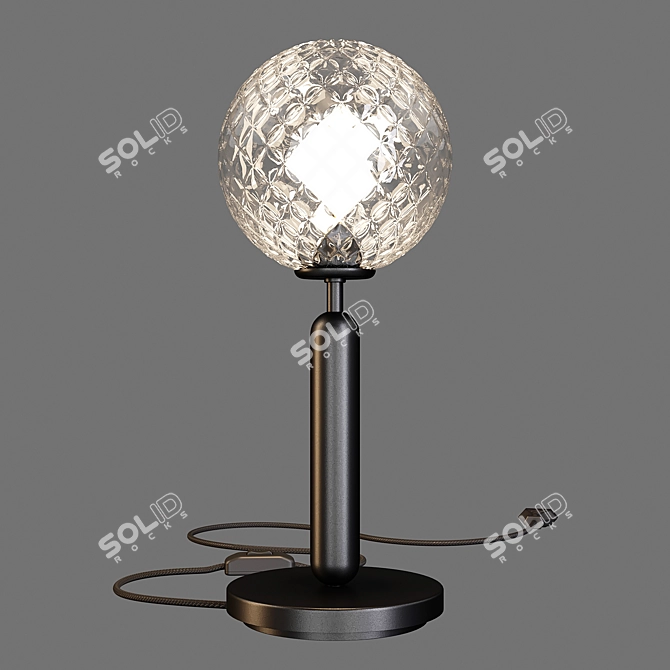 Miira Optic Table Lamp: Elegant Design, Nordic Inspiration 3D model image 1