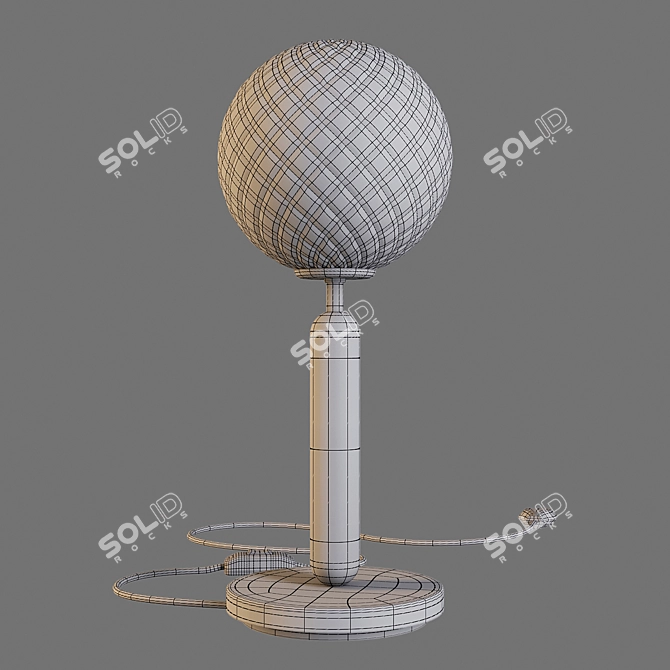 Miira Optic Table Lamp: Elegant Design, Nordic Inspiration 3D model image 2