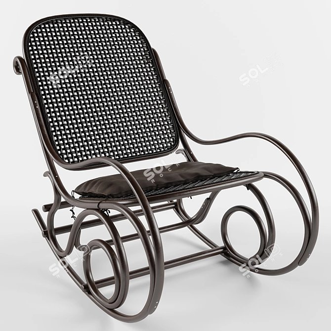 ComfortMax Rocking Chair 3D model image 1