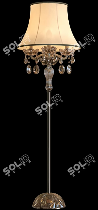 Siena PT4 - Elegant Spanish Chandelier 3D model image 2