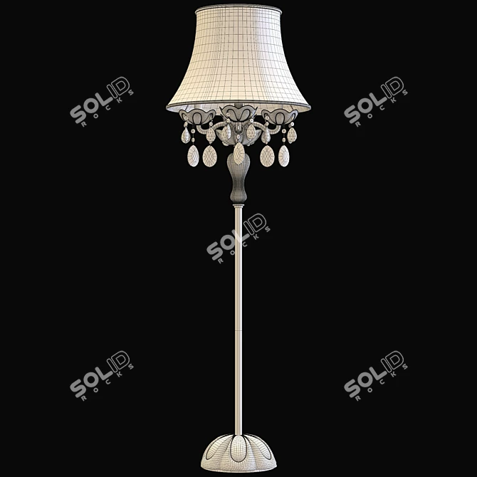 Siena PT4 - Elegant Spanish Chandelier 3D model image 3