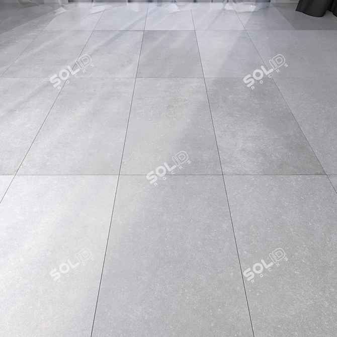 Luxury Marble Floor 277: HD Textures & Multiple Materials 3D model image 1