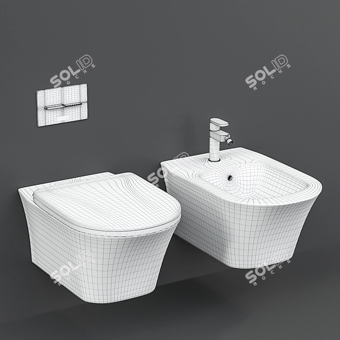 Elevate Your Bathroom with Antoniolupi Cabo 3D model image 2