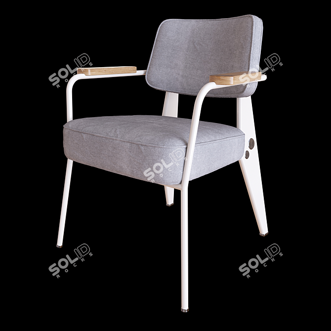 Vitra Direction Chair 3D model image 1