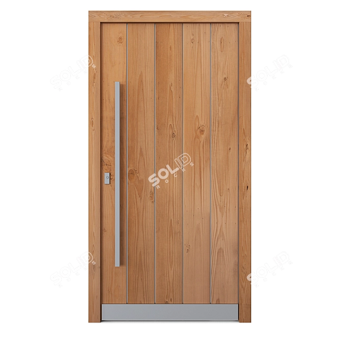  German-Made Lunga Door: High-Quality & Stylish 3D model image 1