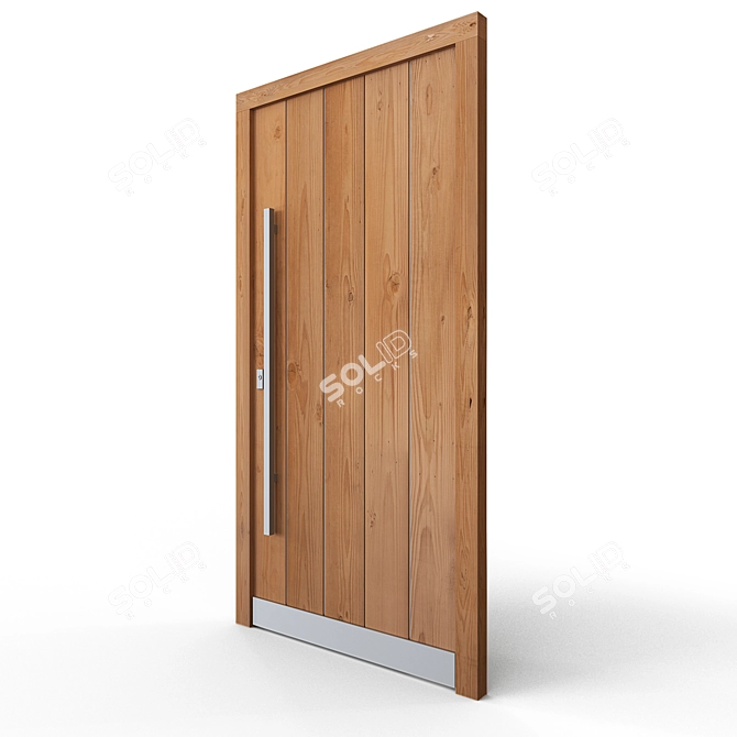  German-Made Lunga Door: High-Quality & Stylish 3D model image 2