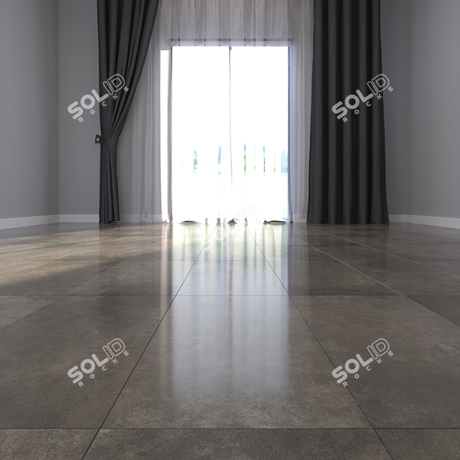 Luxury Marble Flooring: HD Textures & High-Quality Materials 3D model image 2