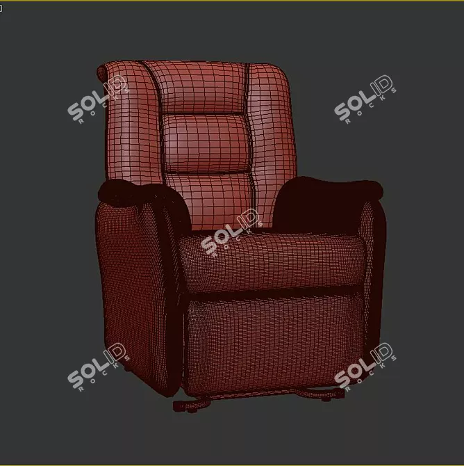 ComfortMax Power Lift Recliner 3D model image 3