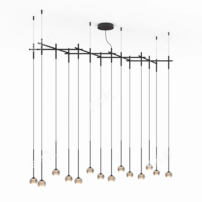 Vibia Algorithm 0845: Sleek & Modern Illumination 3D model image 1