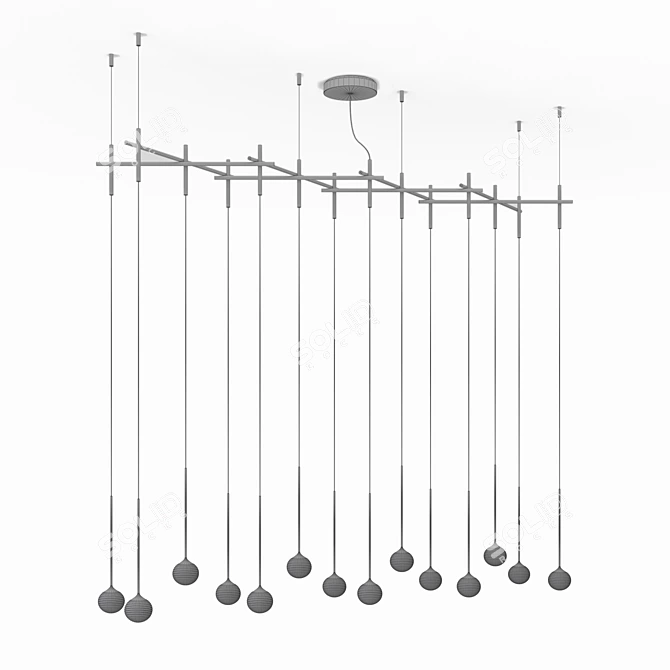 Vibia Algorithm 0845: Sleek & Modern Illumination 3D model image 3