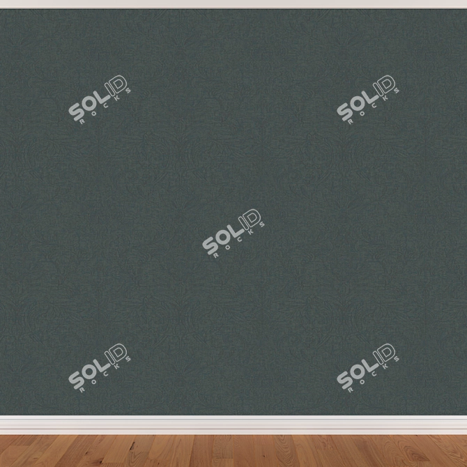 Seamless Wallpapers Set - 3 Colors 3D model image 2