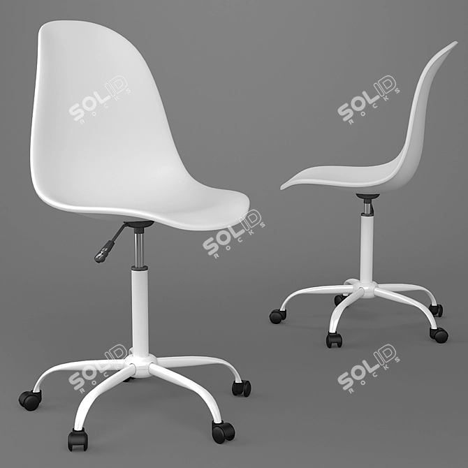 Swivel Office Chair 2013 3D model image 1