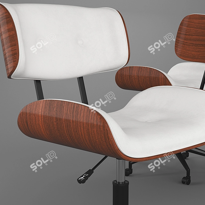 Mid-century Modern Office Chair - 2013 version 3D model image 2