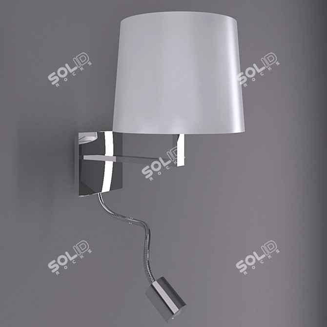 REICHEL Wall Light: Contemporary Design, Easy Installation 3D model image 1