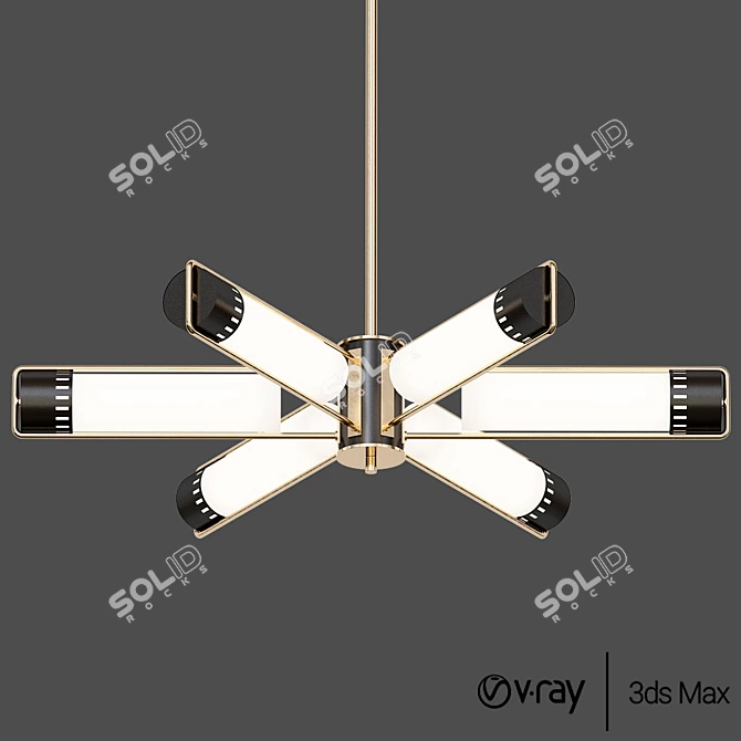 Sleek Ceiling Design: 2013 Edition 3D model image 1