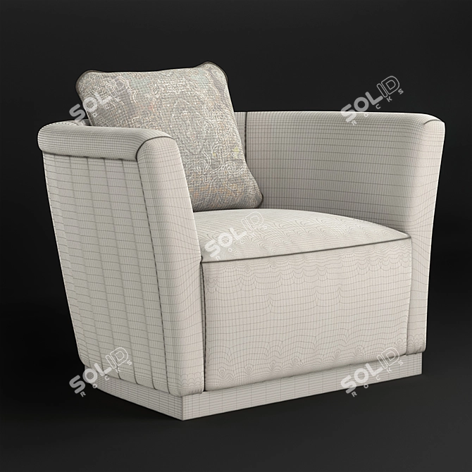 Tecni Nova Fortune II Armchair 3D model image 3